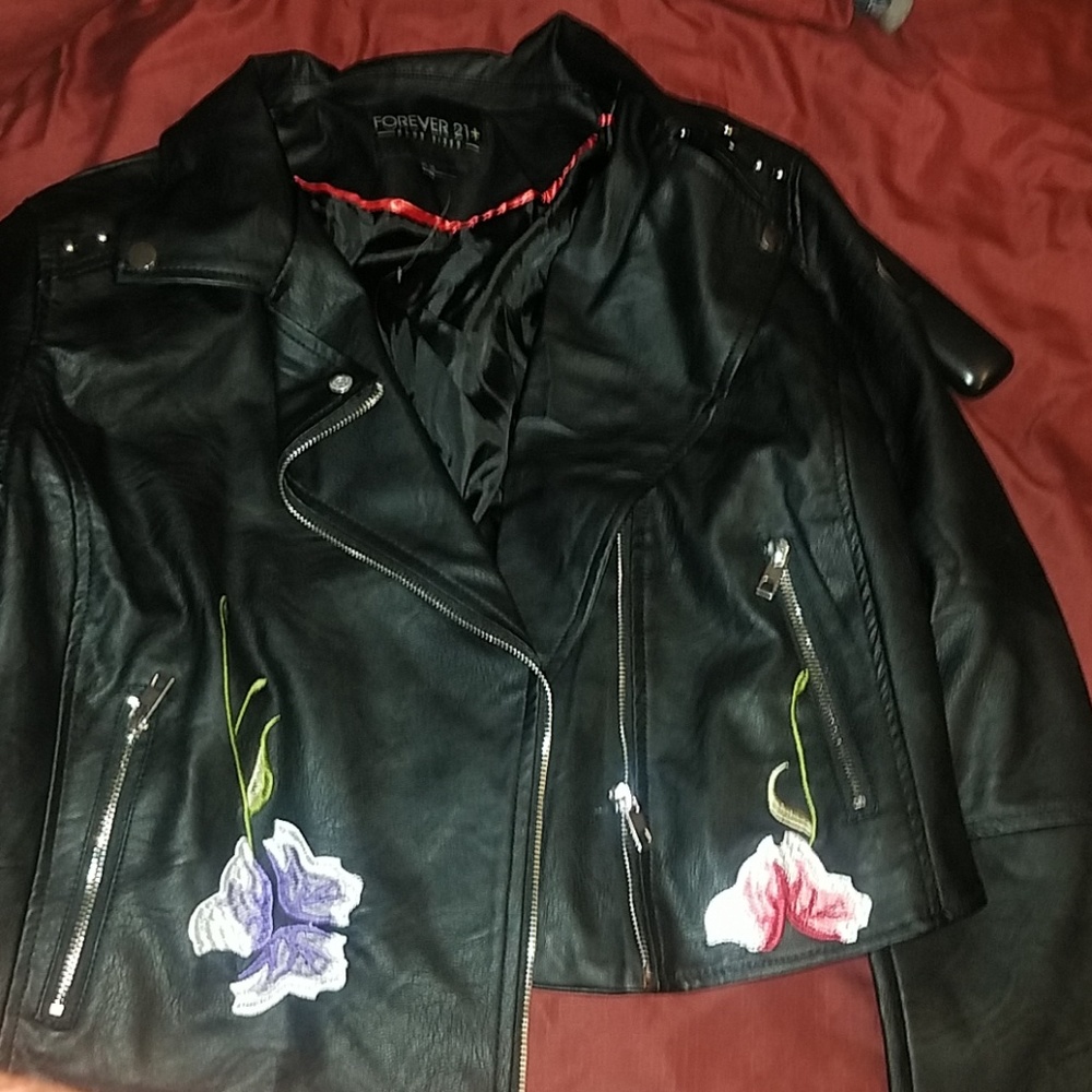 Leather jacket